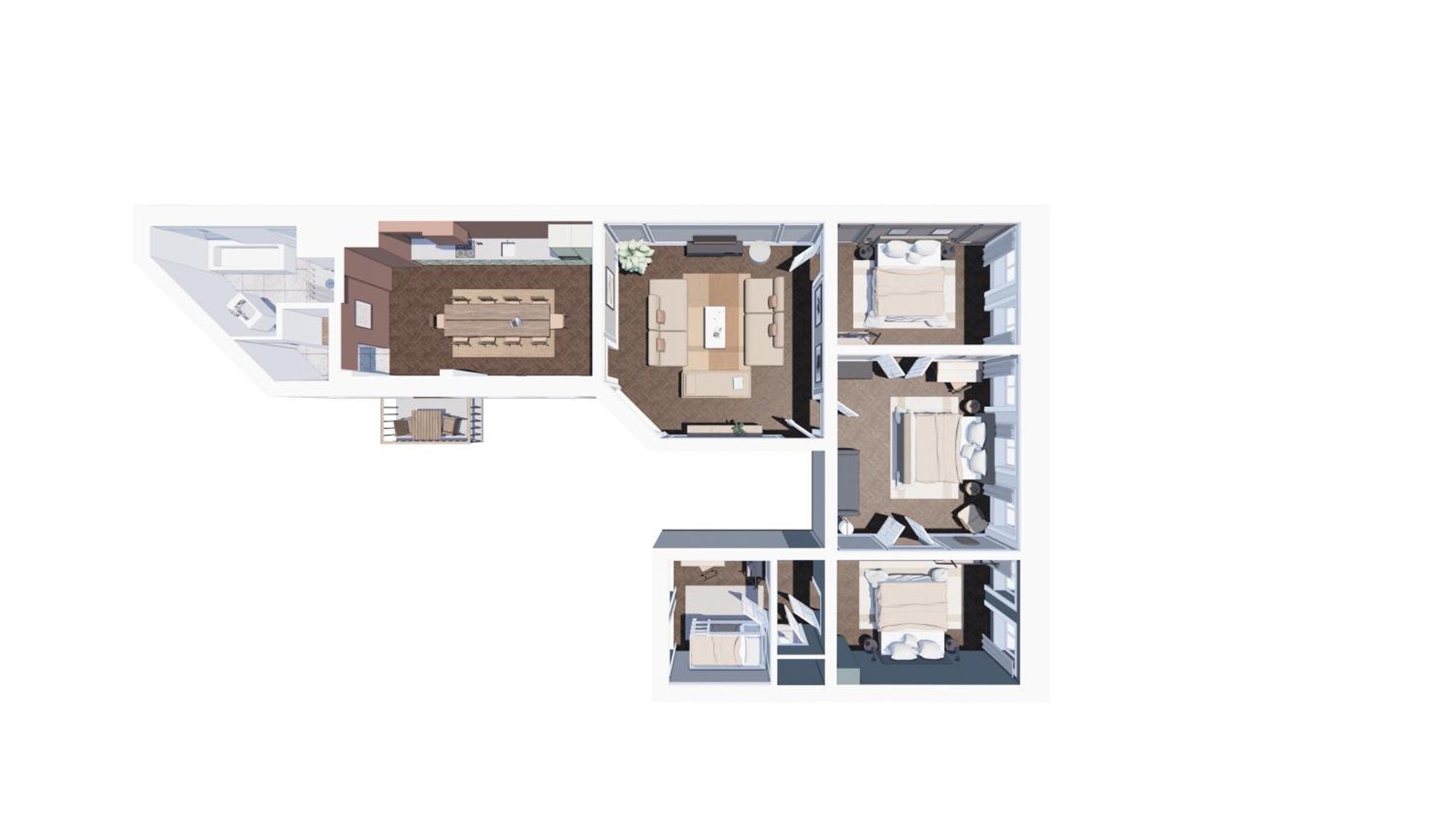 Stylish 4 Bedroom Apartment In Cph City كوبنهاجن المظهر الخارجي الصورة