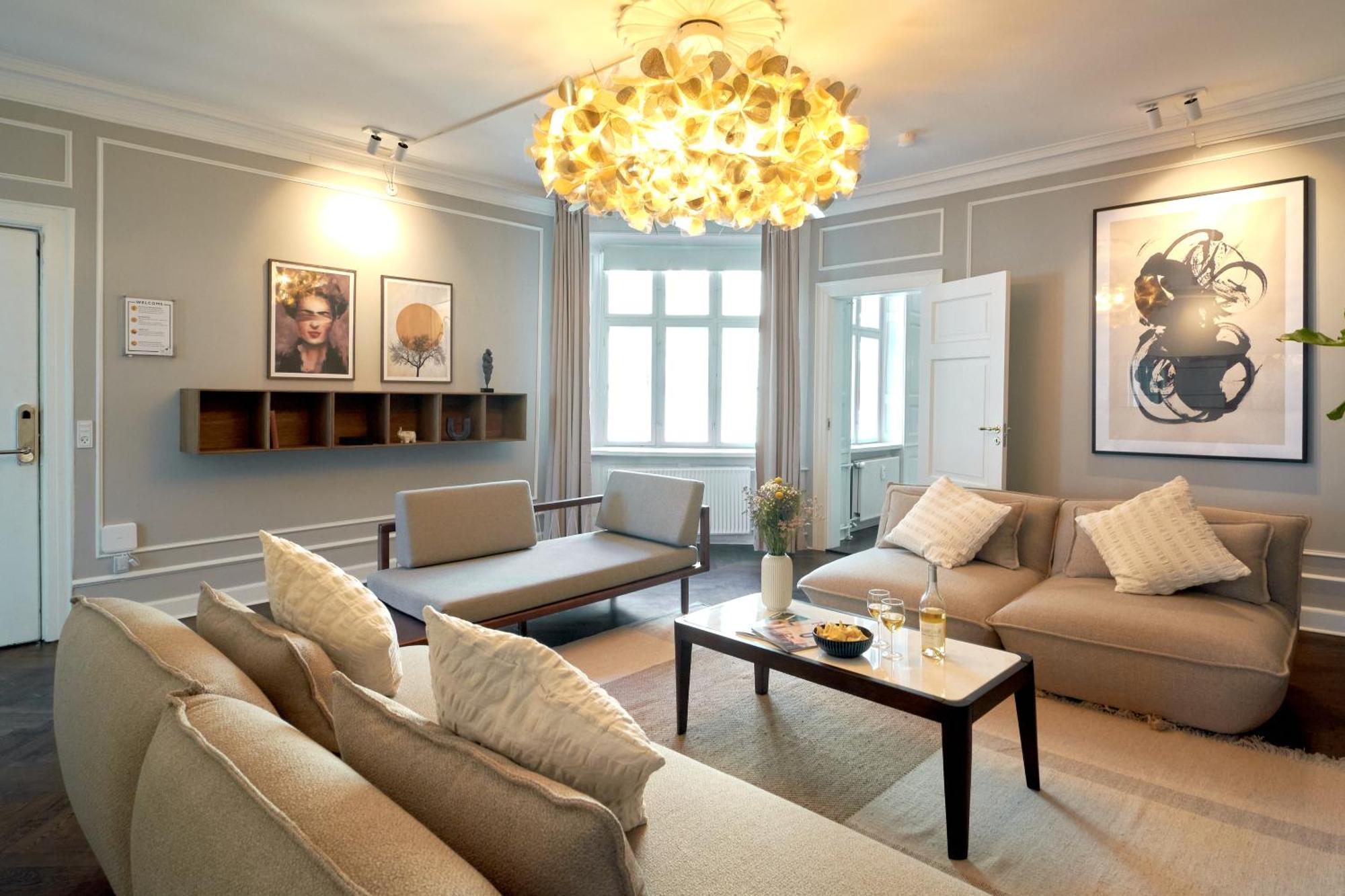 Stylish 4 Bedroom Apartment In Cph City كوبنهاجن المظهر الخارجي الصورة