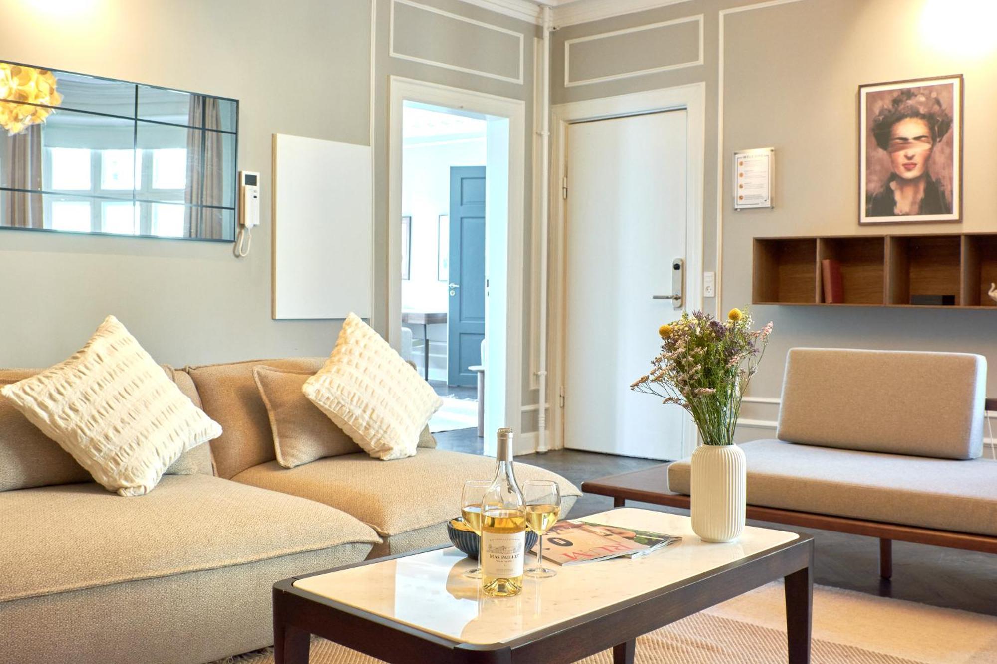 Stylish 4 Bedroom Apartment In Cph City كوبنهاجن المظهر الخارجي الصورة